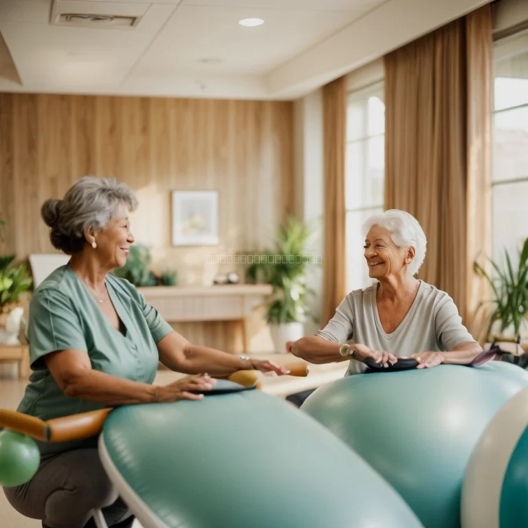 Senior Therapy Session